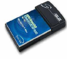 ASUS WL-110b WiFi PDA klient 11 Mb/s